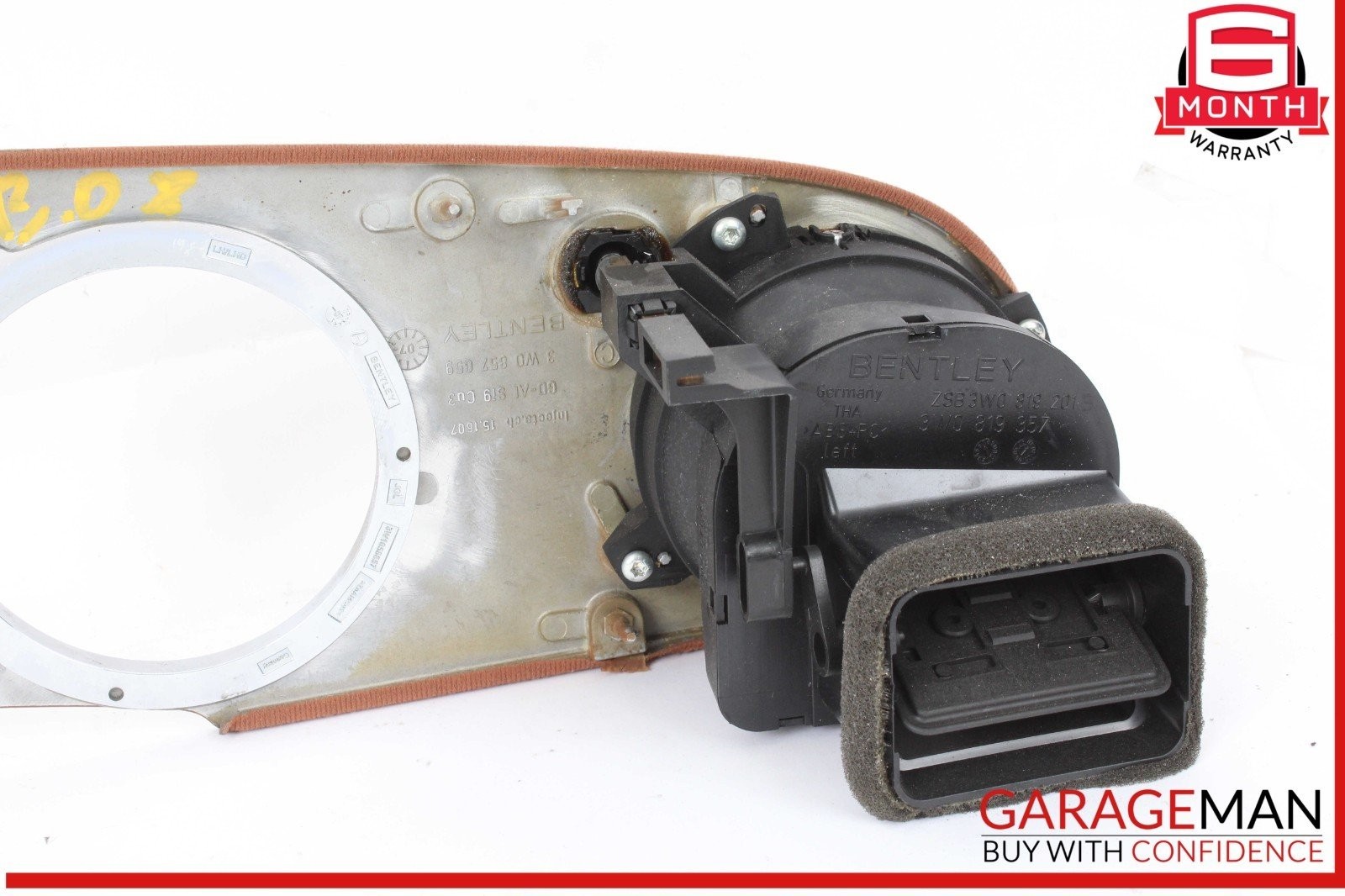 Bentley Continental GT 2003-2012 Right Dash trim bezels Set