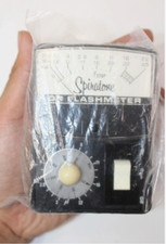Brand New SPIRATONE FLASHMETER w/ Case & Paperwork - OEM Black - US SELLER