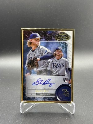 2022 Topps Gold Label #FA-SB Shane Baz Framed Autographs