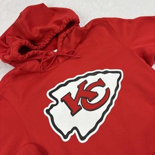 Kansas City Chiefs Nike Sweatshirt Mens S Red NFL Football Mahomes Hoodie