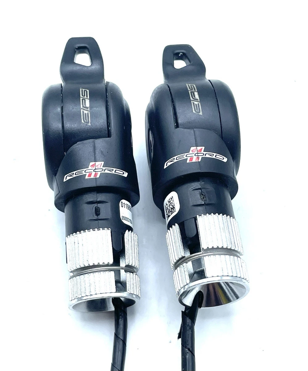 New Campagnolo Record 11 TT EPS Bar End Shifters 2 X 11 / TT