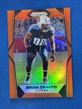 2017 Panini Prizm Prizm Orange #128 Brian Orakpo Tennessee Titans #/275