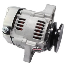Tuff Stuff 7512c Mini Nippondenso 1 Wire Alternator 55 Amp Cast Tuff Stuff 7512c Mini Nippondenso 1 Wire Alternator 55 Amp Cast