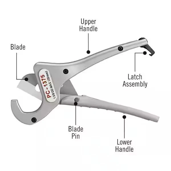 RIDGID PC-1375ML 1/8" to 1-3/8" PVC and PEX Cutter w/ Multi-Layer Adapter_| - Image 3 of 4