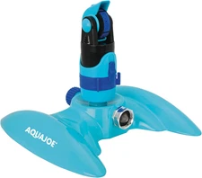 AJ-MSSBM 4-Pattern Sprinkler with 360-Degree Rotation and Metal Base, up to 3,74