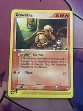 Pokémon Growlithe 65/100 Sandstorm Common Basic HP50 Regular Flare English