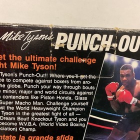 Mike Tyson's Punch-Out!! NES Nintendo PAL - Free Post