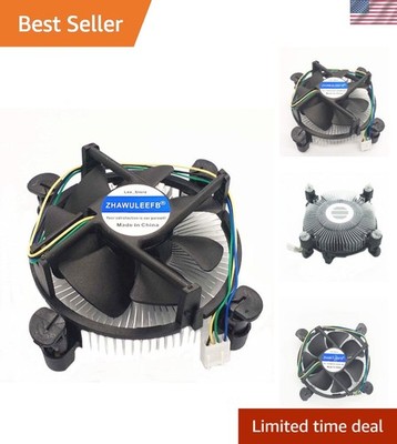 New Replacement CPU Cooling Fan with Heatsink for Intel i3/i5/i7 - Ultra Quiet