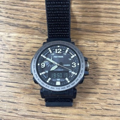 CASIO PRO TREK PRG-600YB-3JF Triple Sensor Tough Solar Men Watch Excellent JP