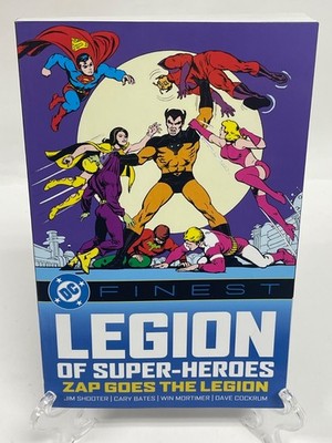 Legion of Super-Heroes Zap Goes the Legion DC Finest Collection TPB Paperback