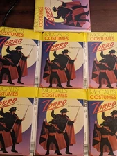 McCalls 8872 Children Adult Zorro Costume Swashbuckler Cape Shirt etc SZ 2-48 UC