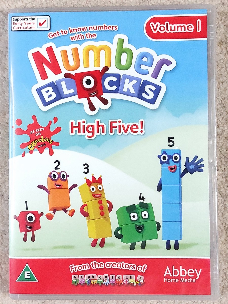 Number Blocks High Five Region 2 DVD for sale online | eBay UK