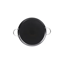 IMUSA USA CAR-52014 11" Nonstick Carbon Steel Small round Comal with Metal
