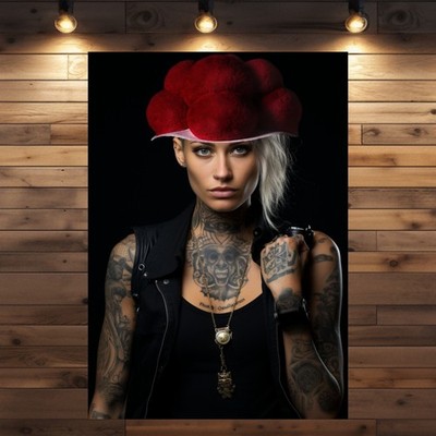  Schwarzwald Schönheit & Ikone Erika   Tattoo trifft Bollenhut
