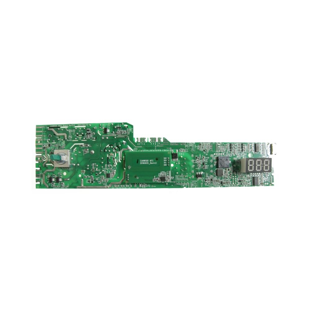 Module NFC programmé Candy 49044602 de rechange pour lave-linge frontal