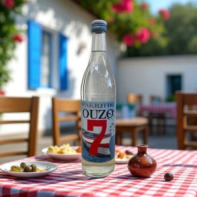 Ouzo 7 Winery of Thrace 0,7L 37,5% Vol distilled Komotini