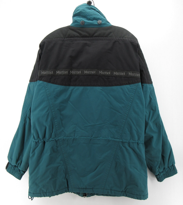 VINTAGE Marmot Jacket Men Large Green Gore Tex PrimaLoft Parka Ski