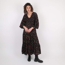 Rixo  Black Dress, UK Size 10