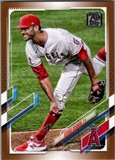 Steve Cishek Gold #/2021 2021 Topps Update #US224 Los Angeles Angels Parallel