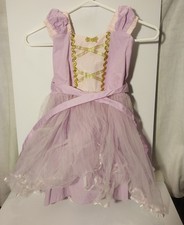 Disney Rapunzel Dress Purple Gold Costume Princess Halloween Cosplay 140