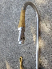 P. E. Guerin Swan Sink Faucet Fitting in Pewter Gold and Chrome Bar Sink