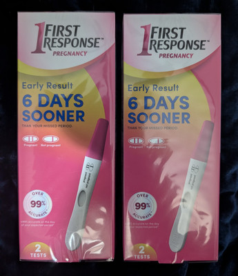 First Response Pregnancy Early Result 2 TESTS - 2 PACK EXP 01-18-2027