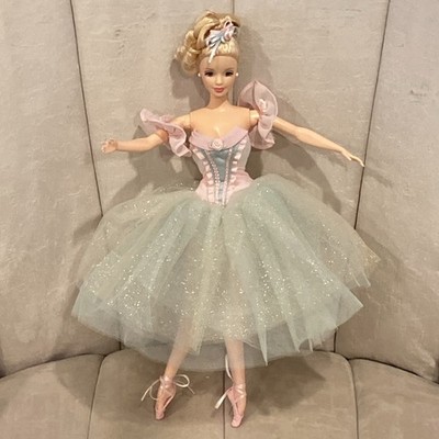 2002 Barbie as Marzipan in Nutcracker ballerina ballet collector doll Mattel