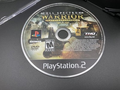 Full Spectrum Warrior Ten Hammers Sony Playstation 2 - Disc Only Tested