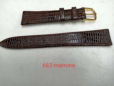 LOTTO STOCK CINTURINI VERA PELLE VITELLO - STAMPA LUCERTOLA -SOTTOCOSTO Mod.663