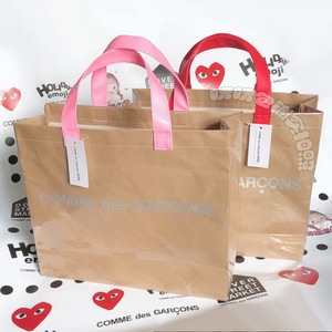 cdg pvc tote bag 2018