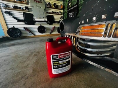 (1)  Motorcraft VC13DLG Gallon Yellow Engine Coolant AntiFreeze For Ford Lincoln