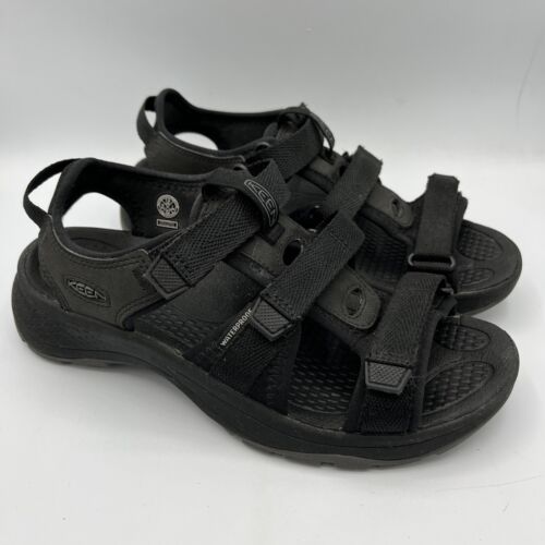 Keen Astoria West Womens Black Open Toe Outdoor Sandals Size 7.5 1023594 - Picture 1 of 8