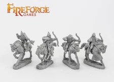 FIREFORGE GAMES JUNIOR DRUZHINA WITH BOWS 28mm FIGURES UNPAINTED FFG143