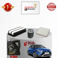 Set Service 3 Filter Und ÖL Hyundai I20 Active 1.4 74KW 101CV Von 2015->