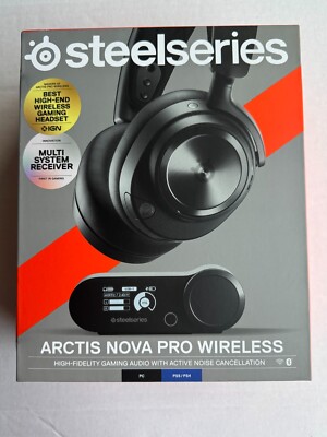 SteelSeries Arctis Nova Pro Wireless Multi Gaming Headset for PC, PS5, PS4