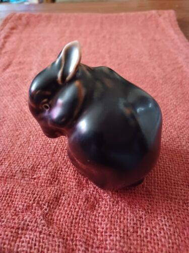 Vintage Royal Copenhagen Brown Bunny/Rabbit Porcelain Figurine  #22685 - Picture 1 of 12