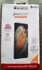 NEW - ZAGG InvisibleShield GlassFusion Screen Protector For S21 Ultra