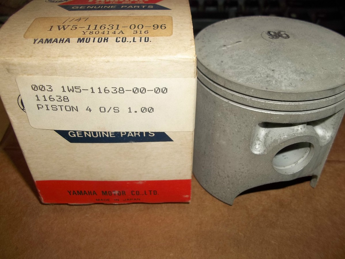 YAMAHA IT250 NEW OEM CRANK PISTON STANDARD STD IT 250 1W5-11631-00