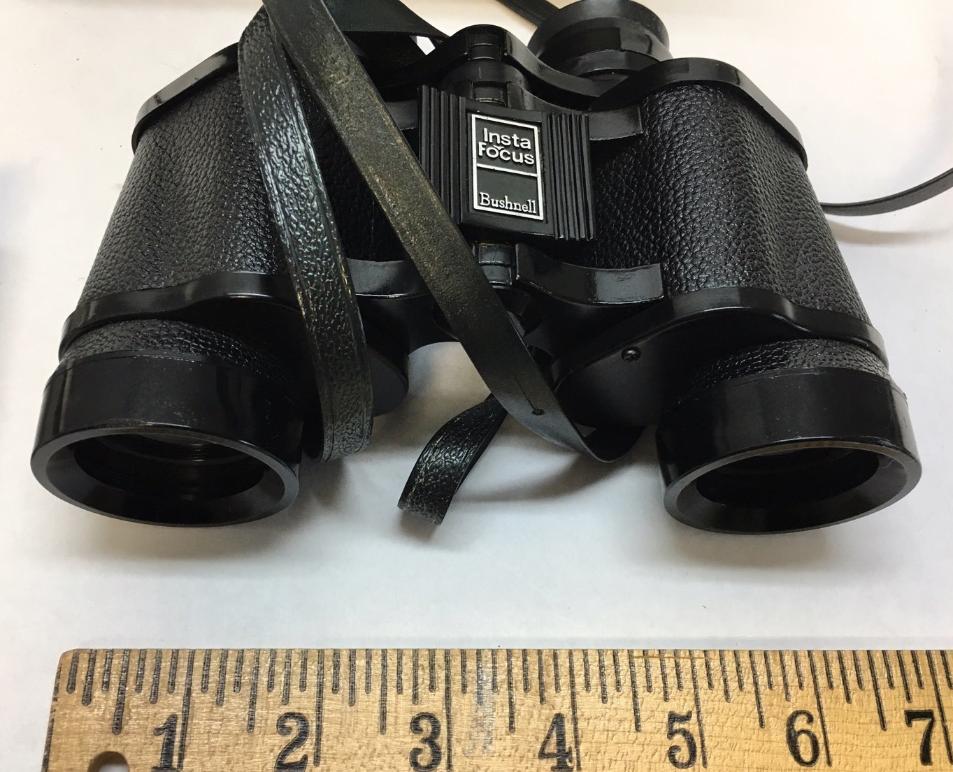 Vintage Bushnell Expo 7x35 Insta Focus Action Lever Binoculars With