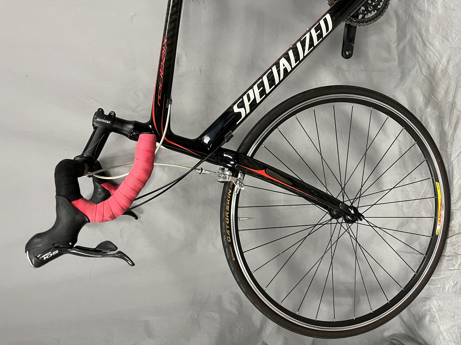 Specialized Roubaix Full Carbon Road Bike XL 3x10 105 Mix Mavic Black