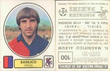 Basilikum Genoa*Figur Sticker Nr. 100-Panini Kollektion 1977/78-Neu