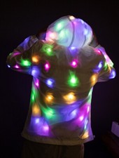 LED Party Jacket Rave Colorful Shirt Costume Festival Techno Light Glowing Club