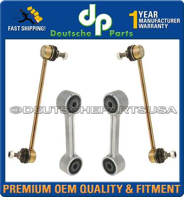 FRONT + REAR SWAY BAR STABILIZER LINK LINKS SET 4 for BMW E24 E28 E30 E31 E32