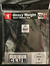 PRO CLUB LONG SLEEVE HEAVYWEIGHT T SHIRTS PROCLUB MEN PLAIN T SHIRT BIG AND TALL