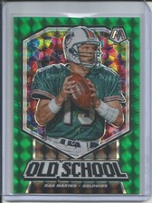 DAN MARINO 2019-20 PANINI MOSAIC OLD SCHOOL GREEN PRIZM DOLPHINS