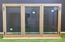 Oak Wood Hardwood Window 1500mm x 900mm Flat Pack Self Assembly Unassembled