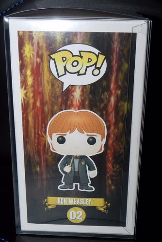 FUNKO POP! : HARRY POTTER SERIES - RON WEASLEY POP #02 W/ POP PROTECTOR - Picture 4 of 6
