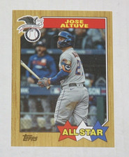 2022 Topps Series 2 All-Star Boxtopper Jumbo 1987 OTAS-5 Jose Altuve