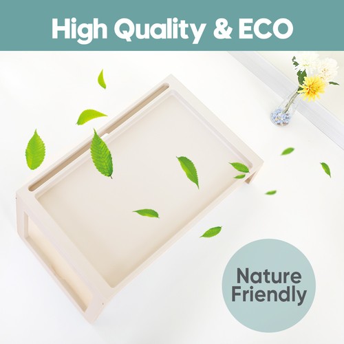 Portable Folding Laptop PC Desk Lap Bed Tray Home Table Shelf Dinner Notebooks - Picture 8 of 15
