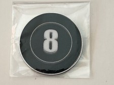 8 Ball - Pro size 32mm Slim -Golf Ball Marker